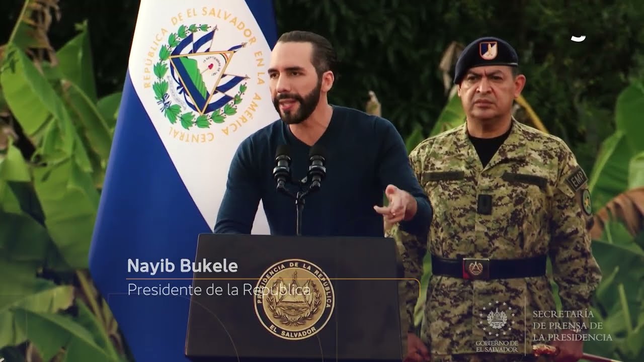 Presidente Nayib Bukele refuerza el Plan Control Territorial