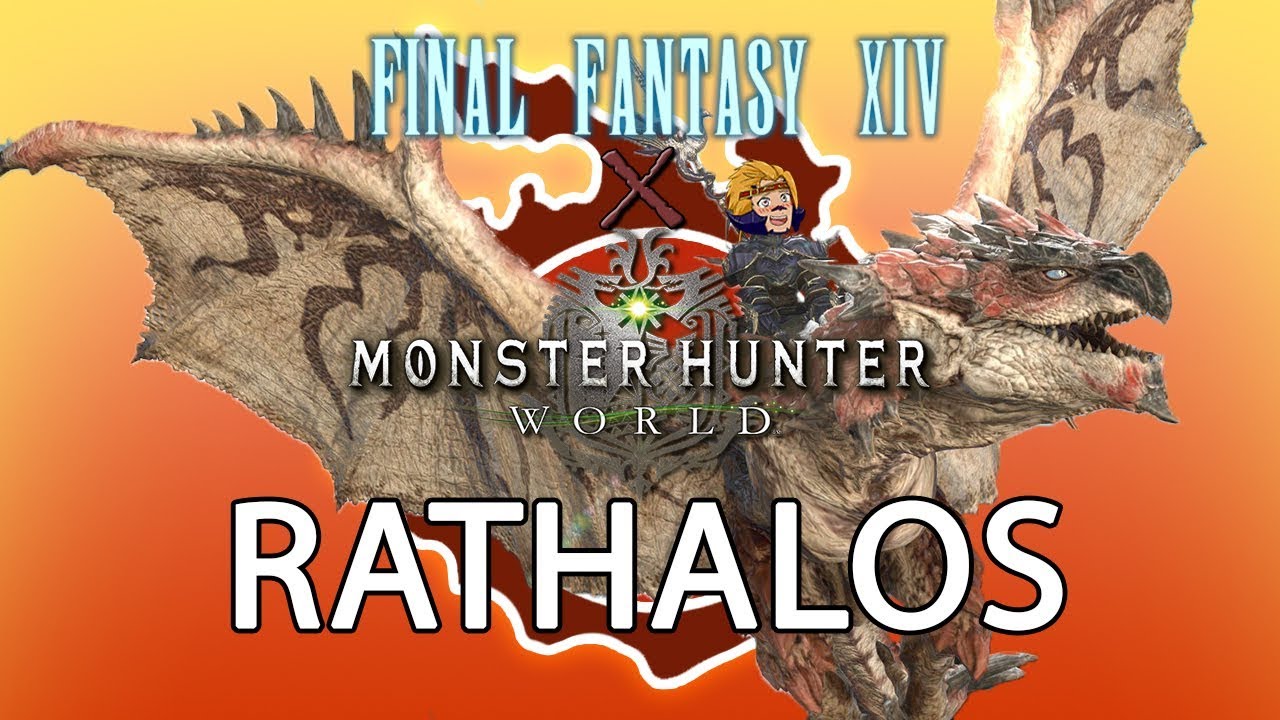 FFXIV x MHW Crossover Event! - Rathalos (Normal & Extreme)