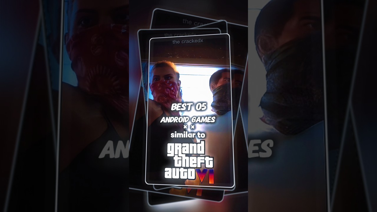 BEST 5 GAMES || LIKE GTA VI || for Android & Ios in 2025 #short #shorts #top5