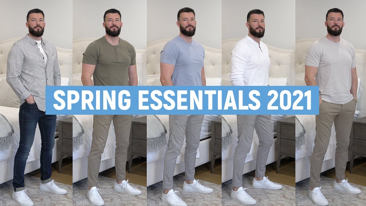 Top Spring Essentials For Men 2021 | Jamie Pacheco