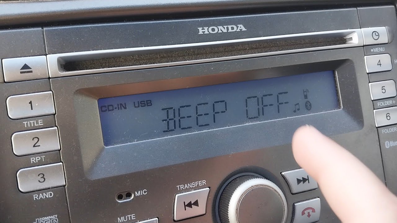 Tirar beep som Honda - Beep Off Honda City - Desligar Beep Som Honda City