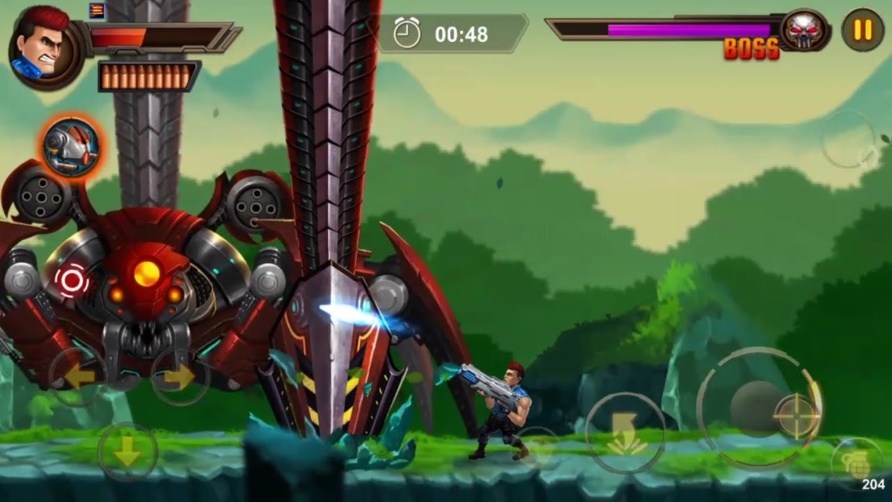 Metal Squad: Shooting Gameplay - Super Spider Boss
