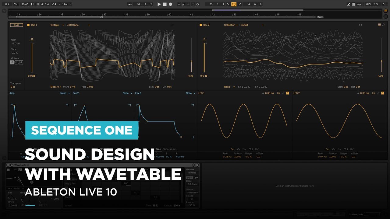 Sound Design with Wavetable in Ableton Live 10