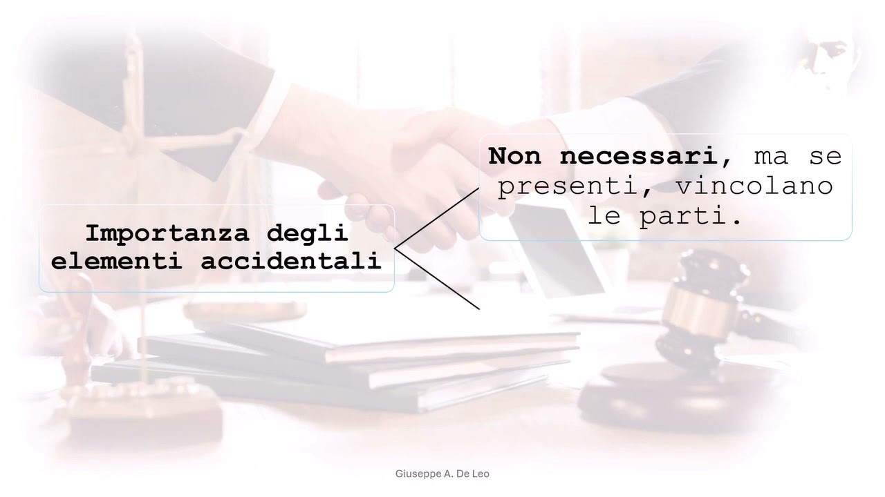05 ELEMENTI del CONTRATTO