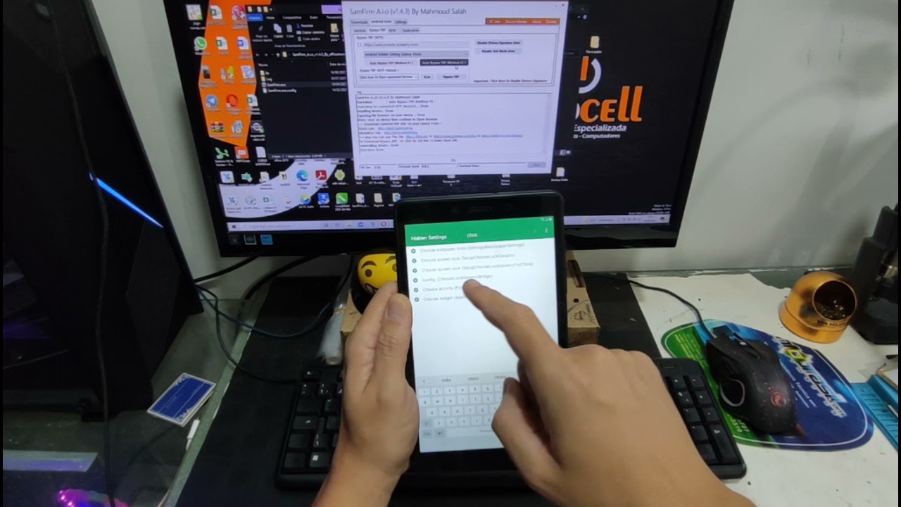Desbloqueio Conta google samsung tab A SM-T295