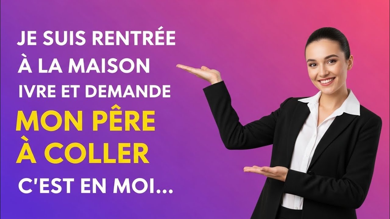 Quand je suis rentré de la fête, j'ai demandé à mon père de le faire avec moi dans ma chambre.