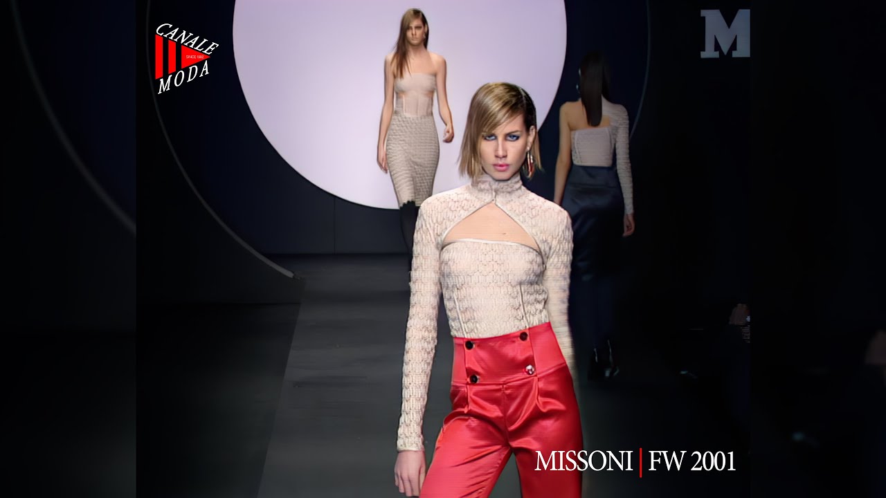 MISSONI Осень-Зима 2001 Милан 4K — Fashion Channel
