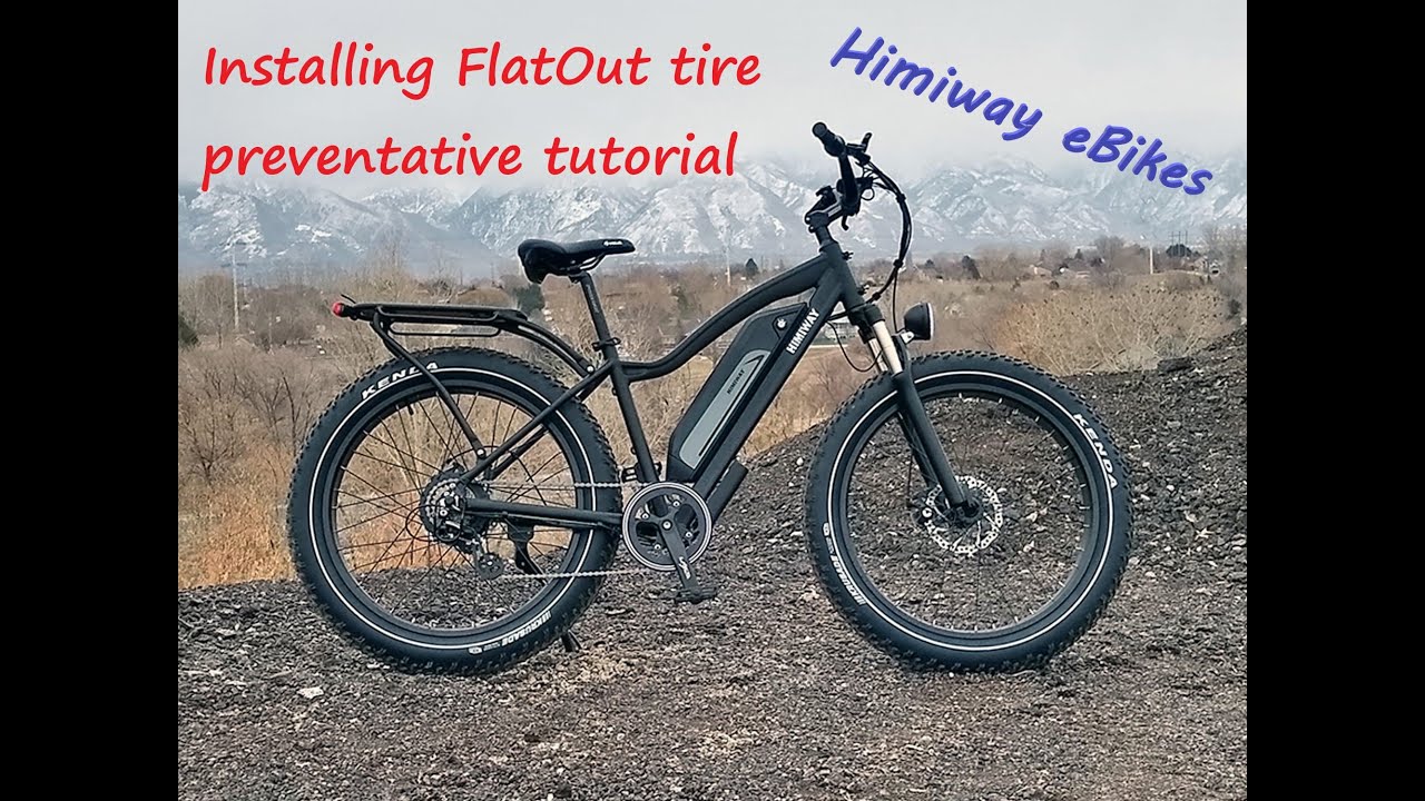 Himiway eBike - FlatOut flat tire preventative How-To