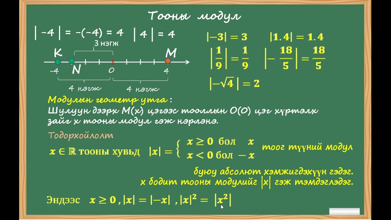 Тооны модул