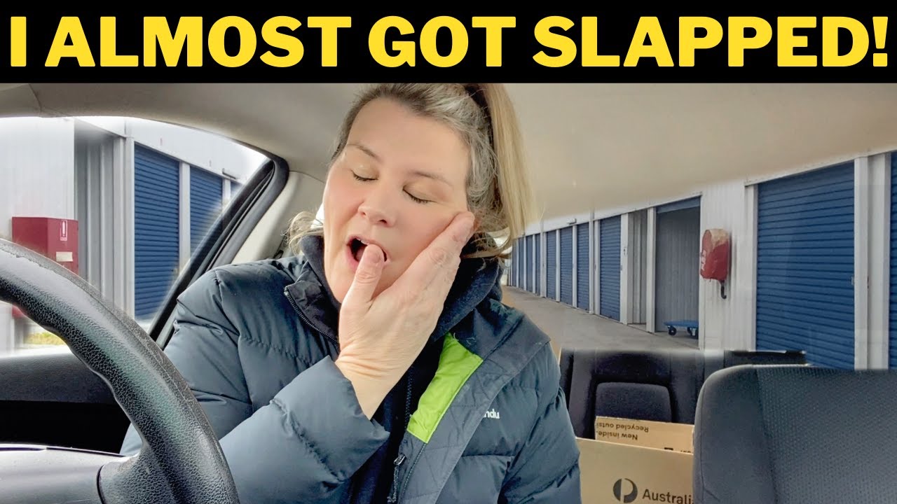 I had a BIG FIGHT at my storage unit when I went to pick my eBay orders