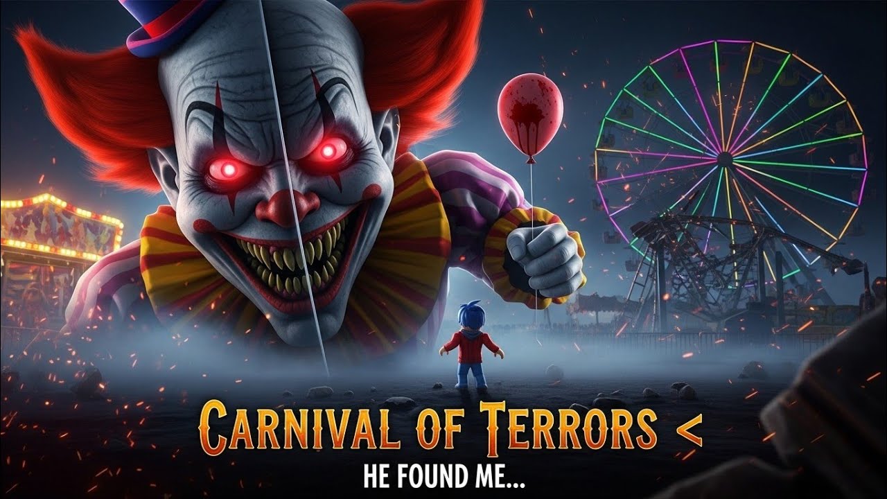 😱 Roblox Horror Game: Carnival of Terrors Gameplay in Urdu | Welcome to Ghuru Pro Gamers