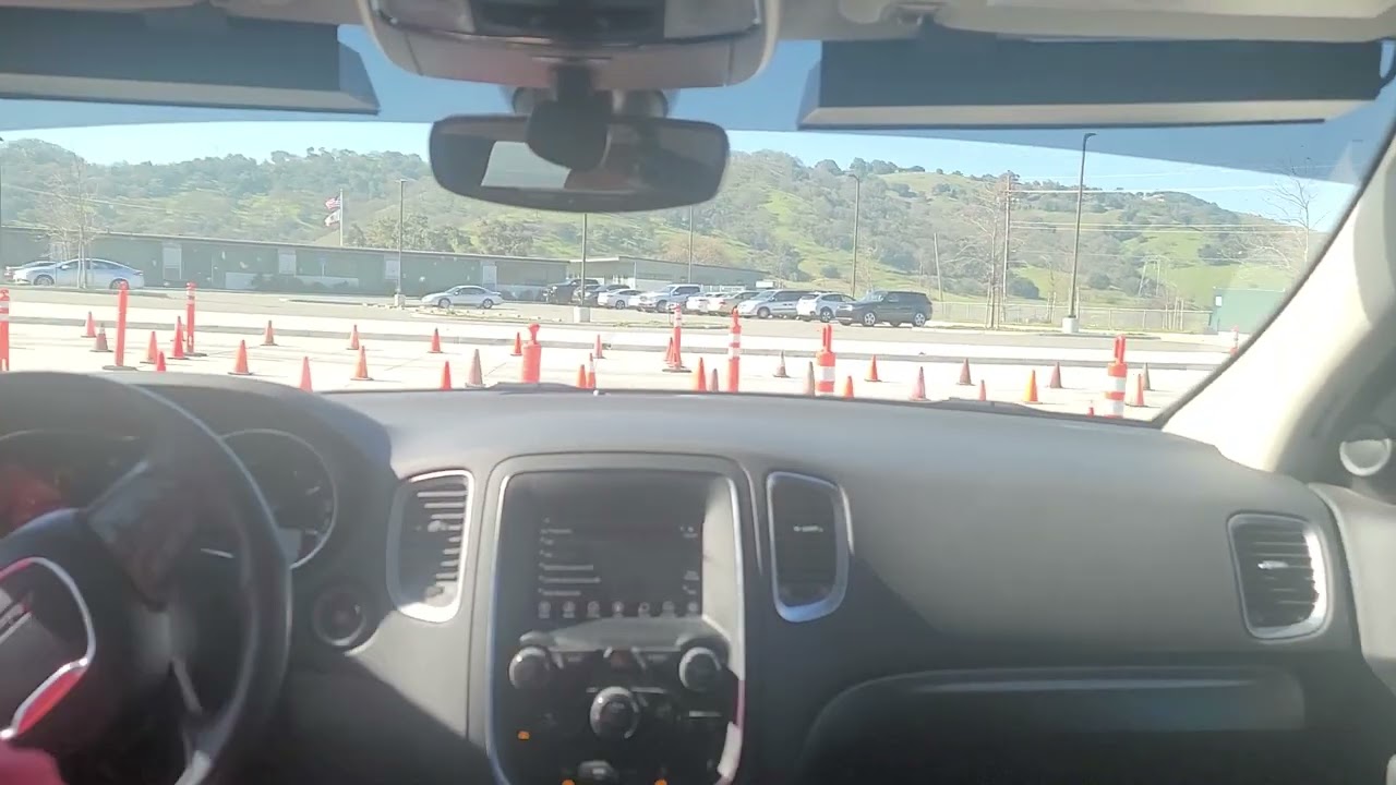 Slow Speed  EVOC  - (Slow Drive) Off-Set Lanes, Driveway Turn-Around, and Parallel Parking