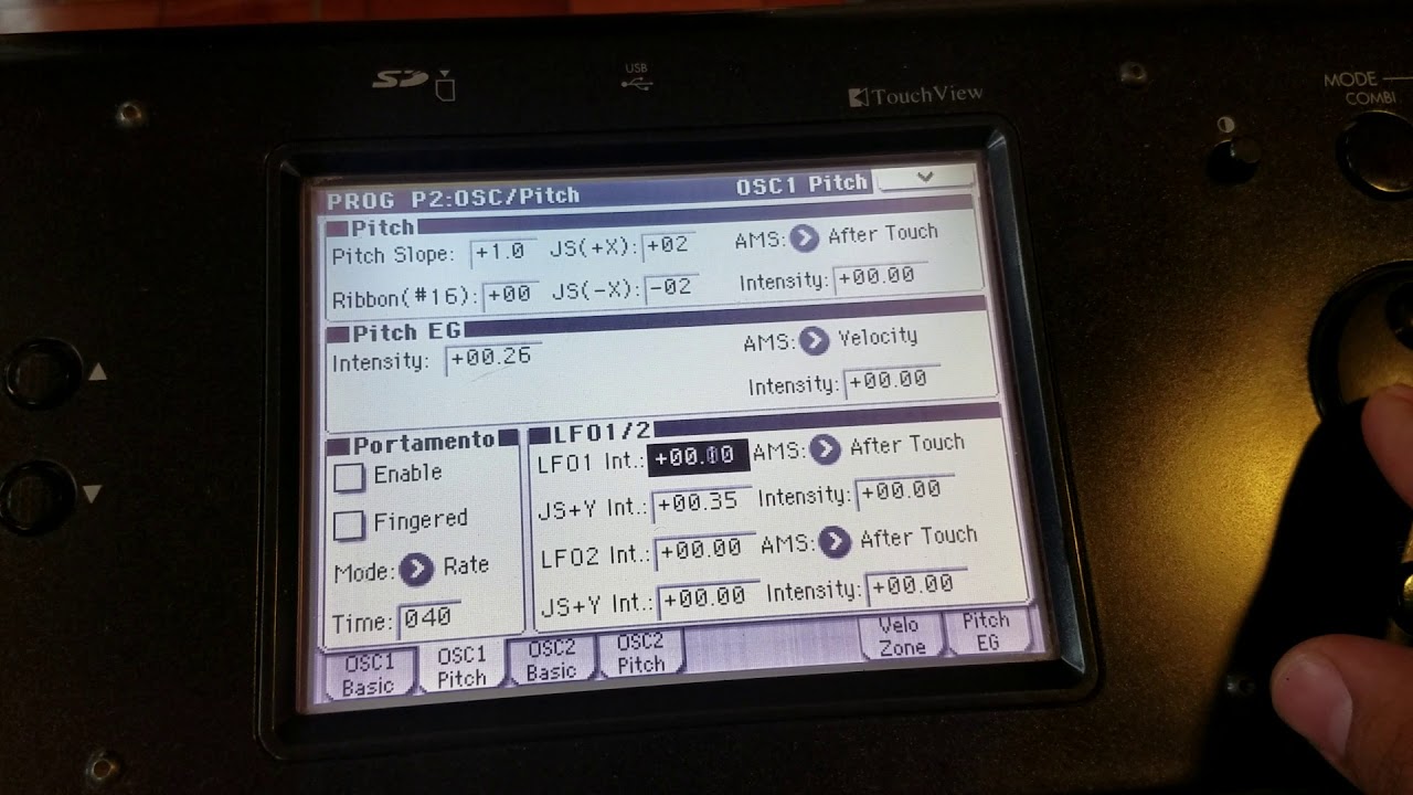 BUSY BOY en Korg M50