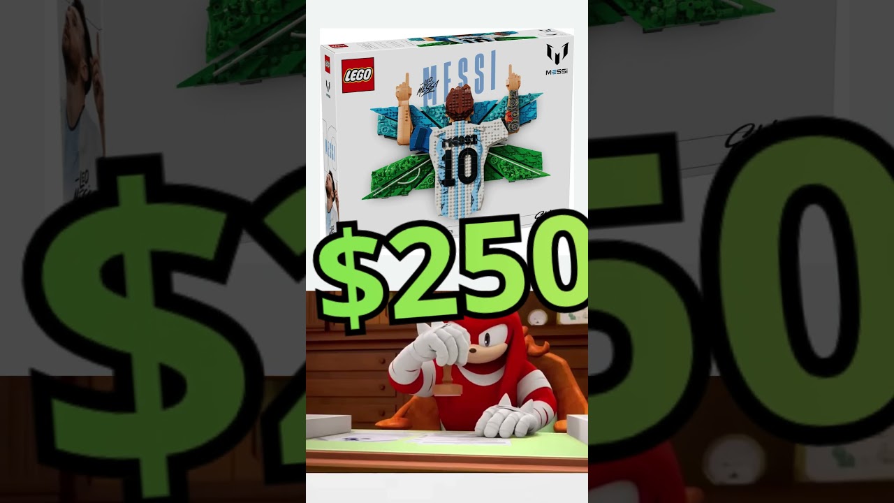 Knuckles Approves New LEGO FIFA Sets 😂 #lego #fifa #football #shorts #fyp #worldcup2026