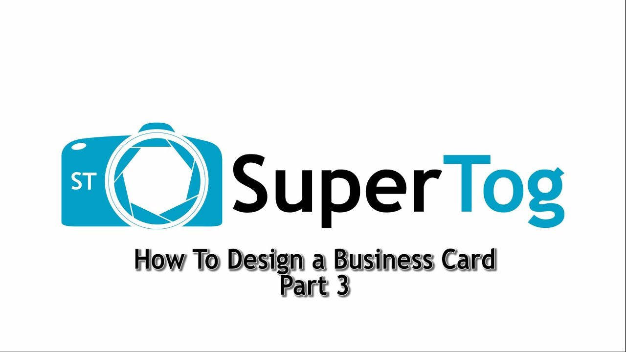 How To Design A Business Card: Adobe InDesign Part 3 of 3