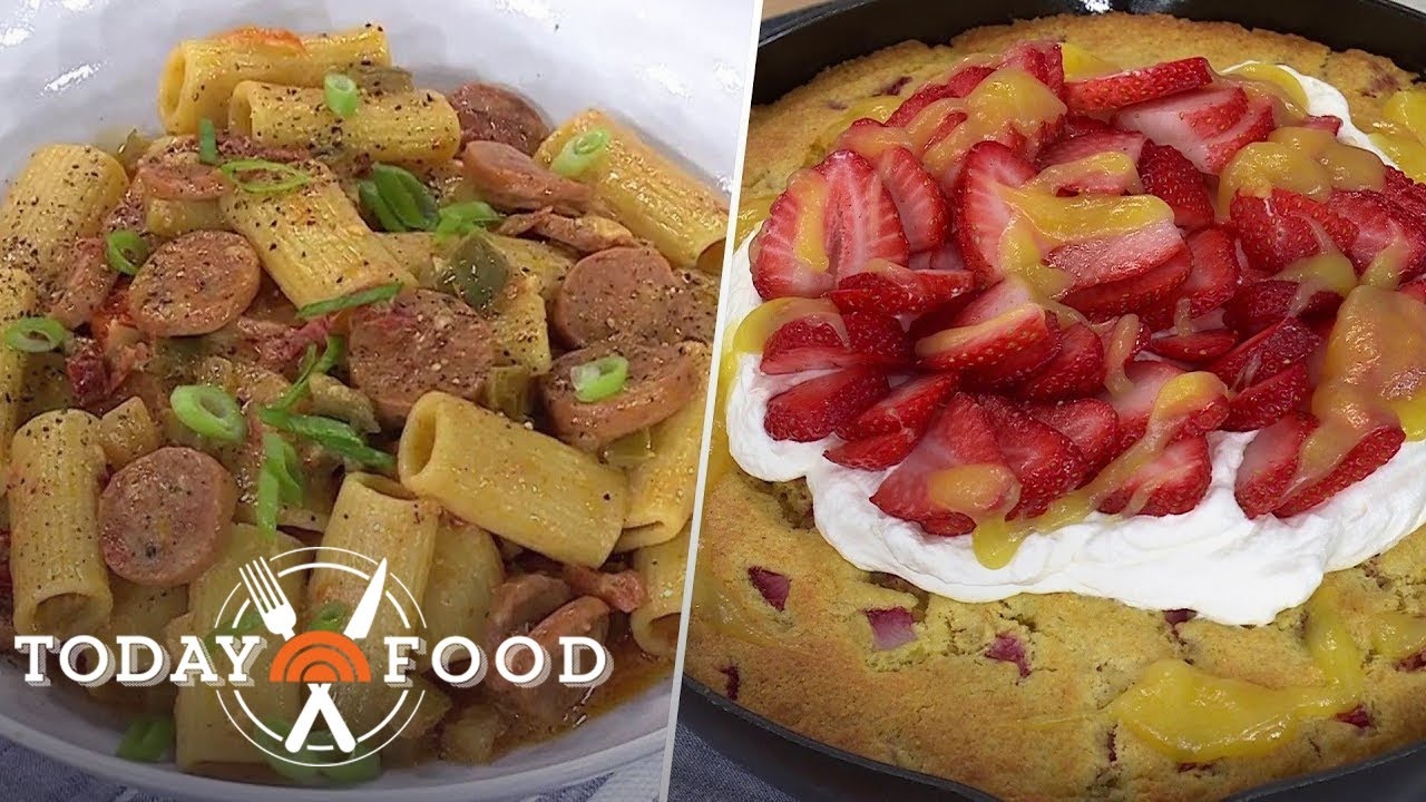 Chicken Sausage Pasta, Strawberry Shortcake: Get the Recipes!