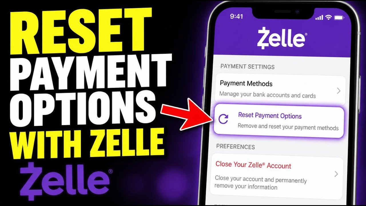 Как сбросить параметры оплаты в Zelle &mdash; простая инструкция