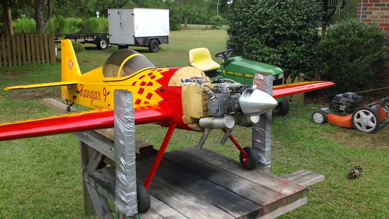 Hangar 9 Sukhoi with Zenoah GT-80
