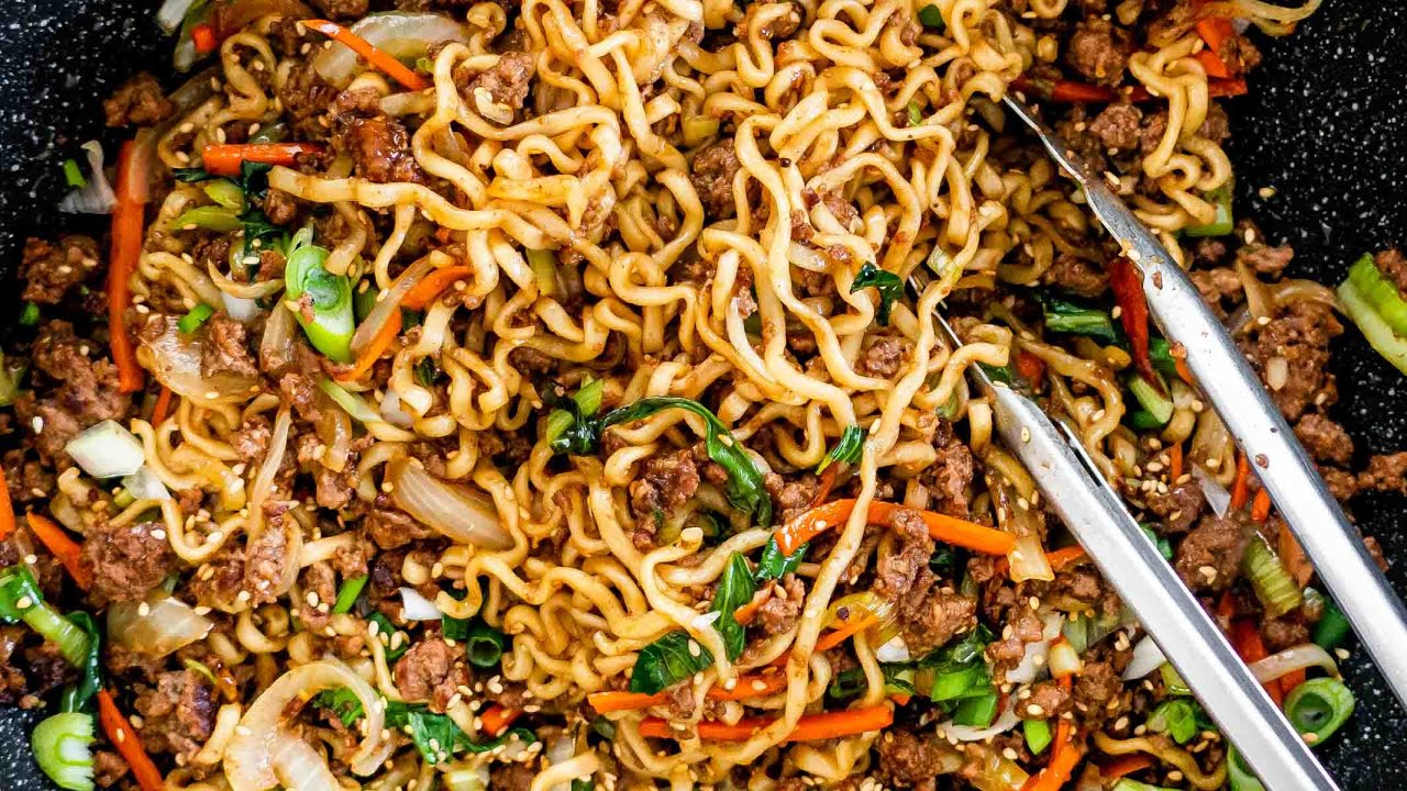 Hoisin Beef Noodles