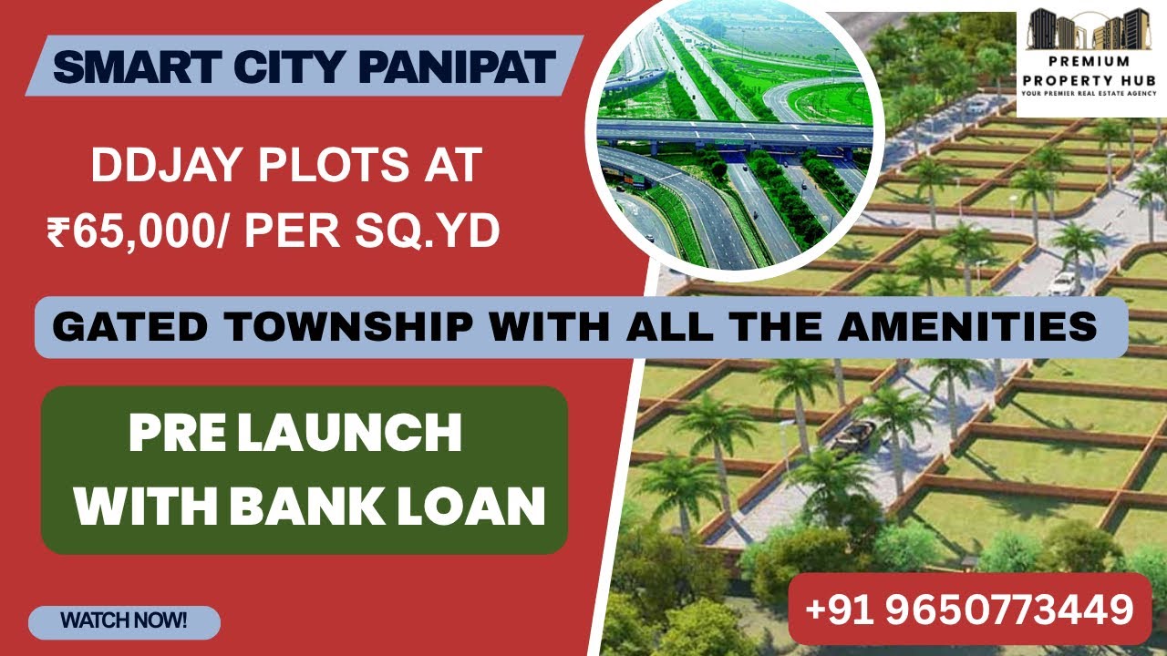 Panipat’s Fastest Growing Township | Shree Vardhman Garden City | DDJAY Approved Plots | PRE LAUNCH🔥