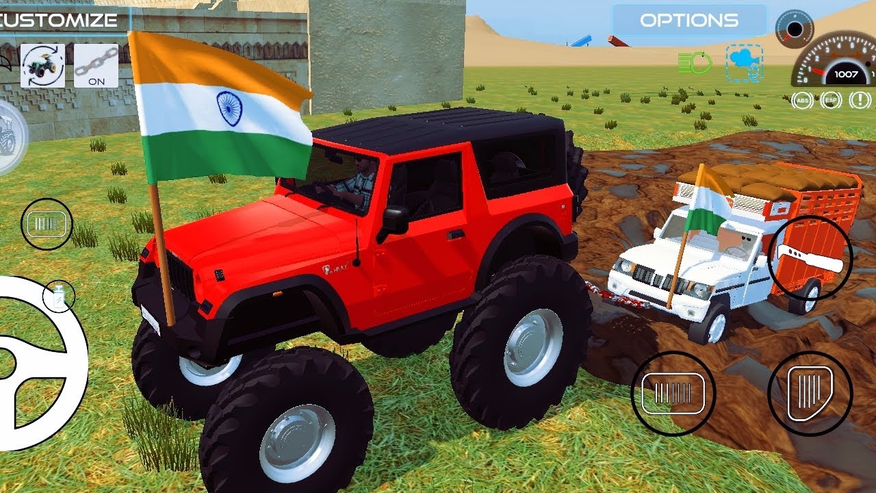 #video #trinding thar off roading game trending cartoon video cartoon tractor 🚜🚜