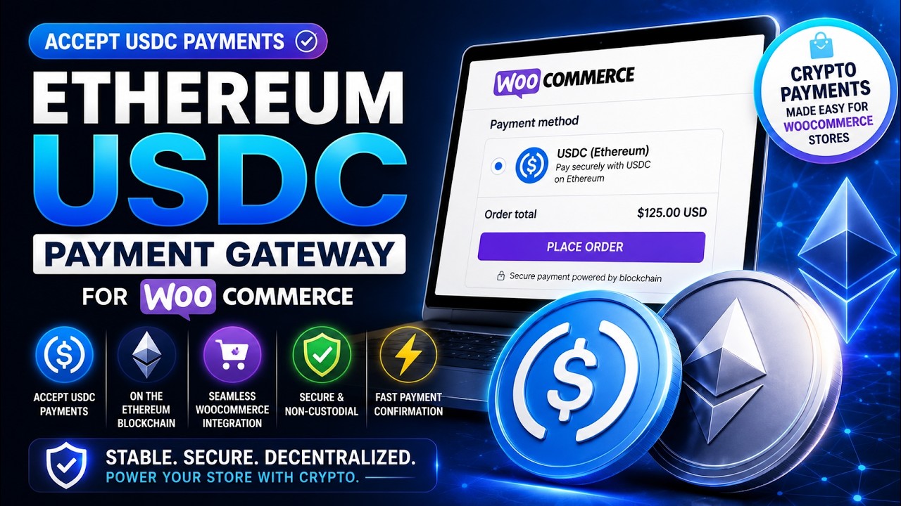 Ethereum USDC Payment Gateway for Woocommerce