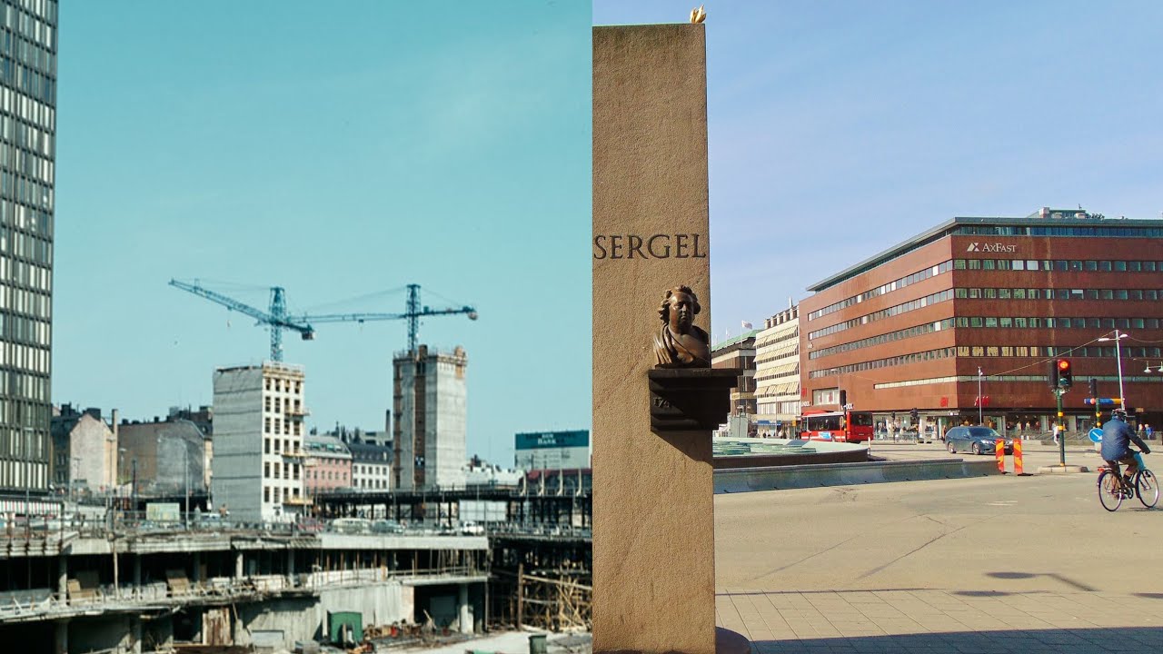 Stockholm Norrmalm Då & Nu.