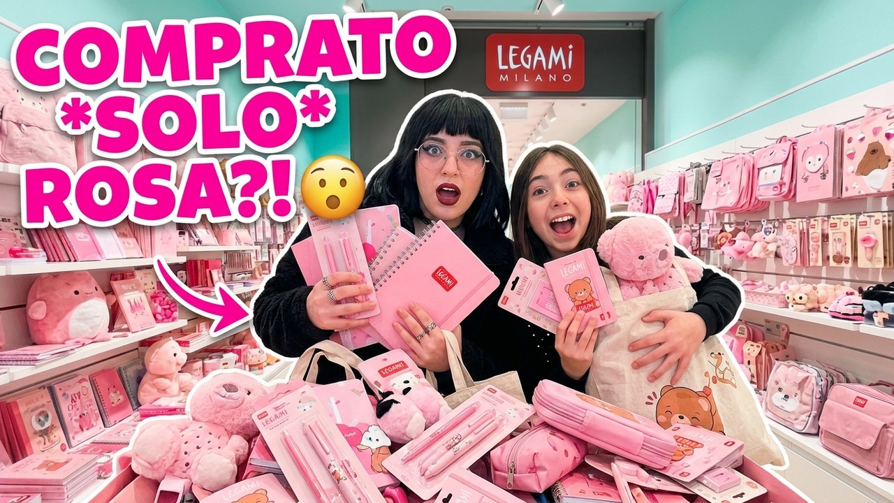 Legami challenge: compri solo se è rosa e questo è quello che è successo #melymemymamy #legami
