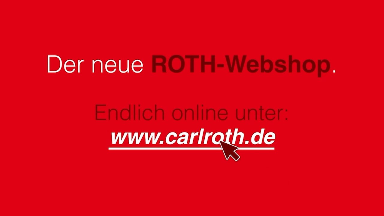 Der neue Carl Roth Webshop