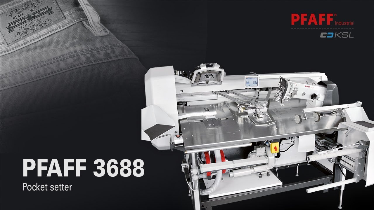 PFAFF 3688 - Automatic pocket setter
