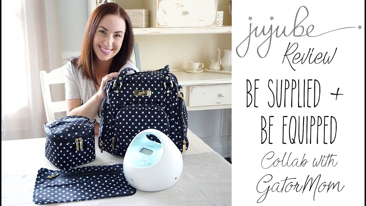 Review: Ju-Ju-Be Be Supplied Pump Bag & Be Equipped Packing Video | Collab with GatorMom!