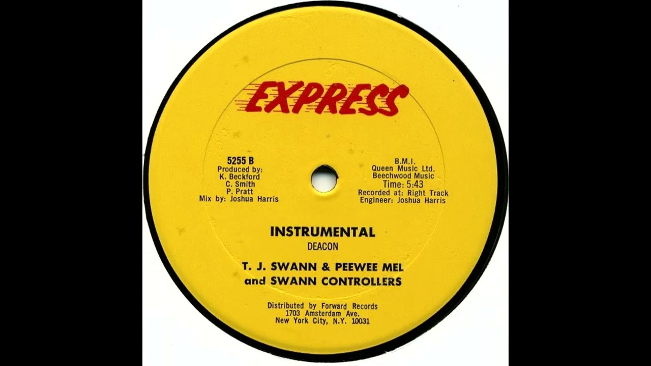 T. J. Swann- & Peewee Mel and Swann Controllers - Maximus Party (Instrumental) (1980)