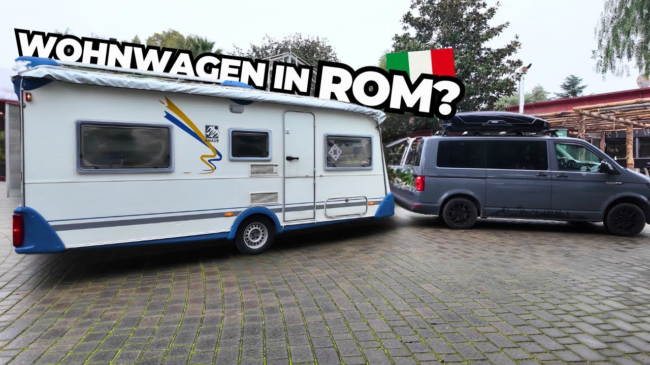 Mit dem Wohnwagen nach Rom – als Familie eine gute Idee?