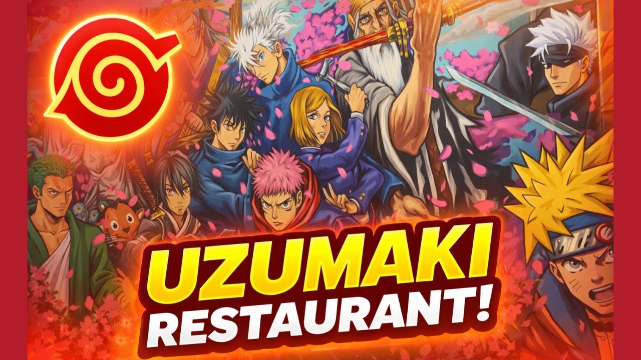 Calling all NARUTO fans you need to see this UZUMAKI RESTAURANT😋 🀄️