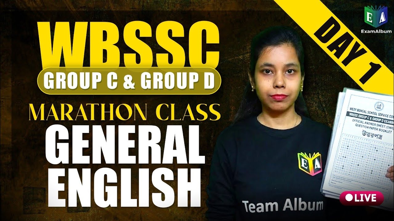 MARATHON CLASS DAY 1 || GENERAL AWARENESS || WBSSC GROUP C & D || Tanima ma'am