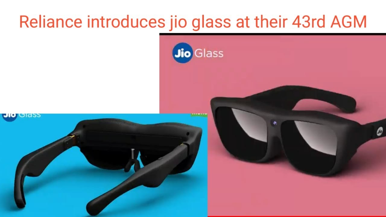 Reliance introduces jio smart glass at their 43rd AGM