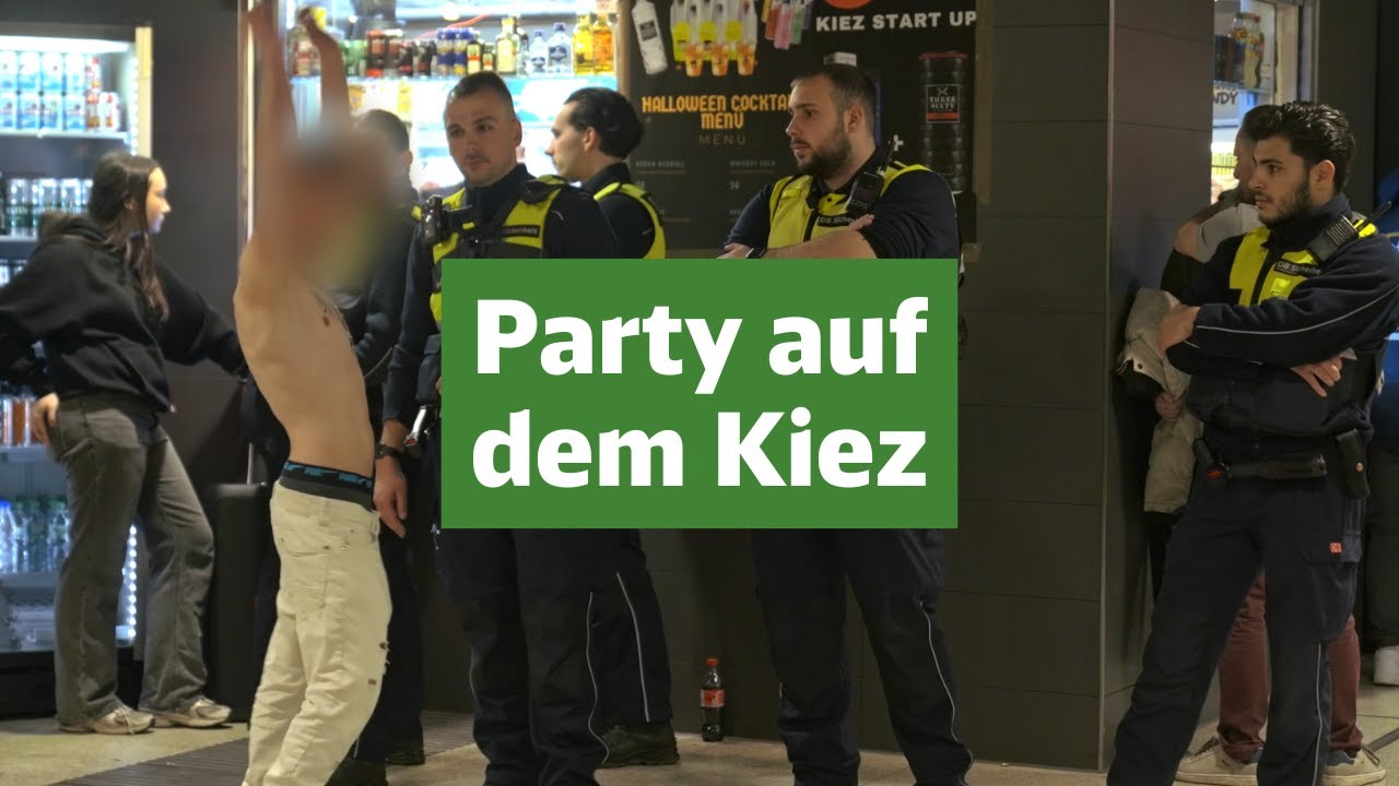 Party auf dem Kiez 🥳 | 24 Stunden unterwegs mit der S-Bahn Wache – Folge 1