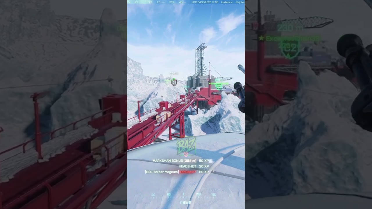 Sniping in the Snow!  #battlefield #battlfield6 #rbazify