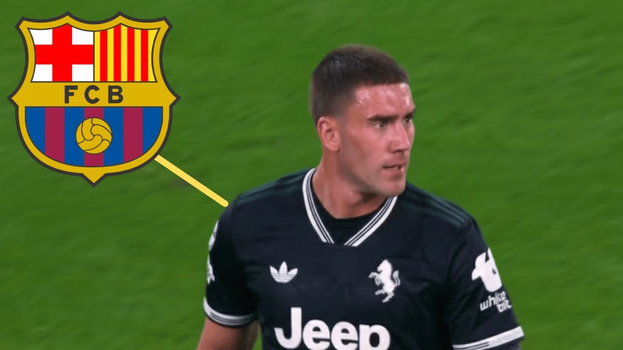 Dusan Vlahovic Is a Killer Striker | Barcelona Transfer Target