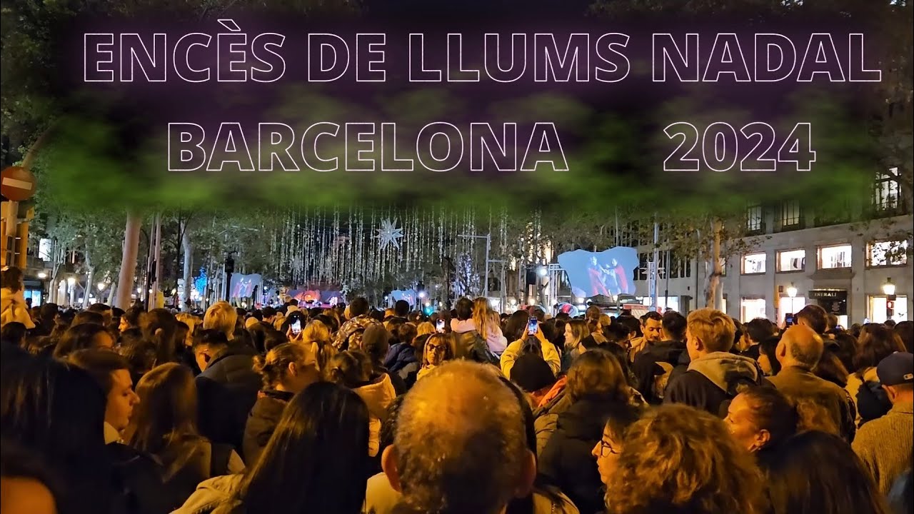 ENCÈS DE LLUMS NADAL BARCELONA 2024