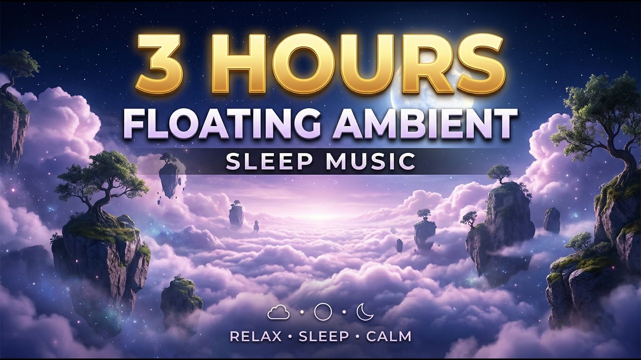 3 Hours Dream Float Ambient ☁️ Weightless Sleep | Drowsy Tape | Can&rsquo;t Sleep? 🌙