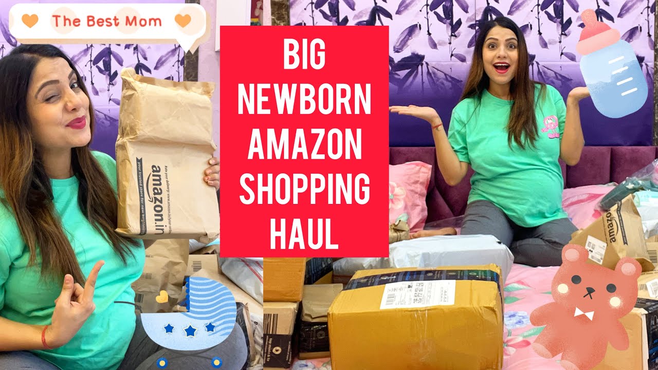 Newborn Amazon Shopping Haul/After delivery Essentials for newborn/Must buy all these things👍🏻#haul
