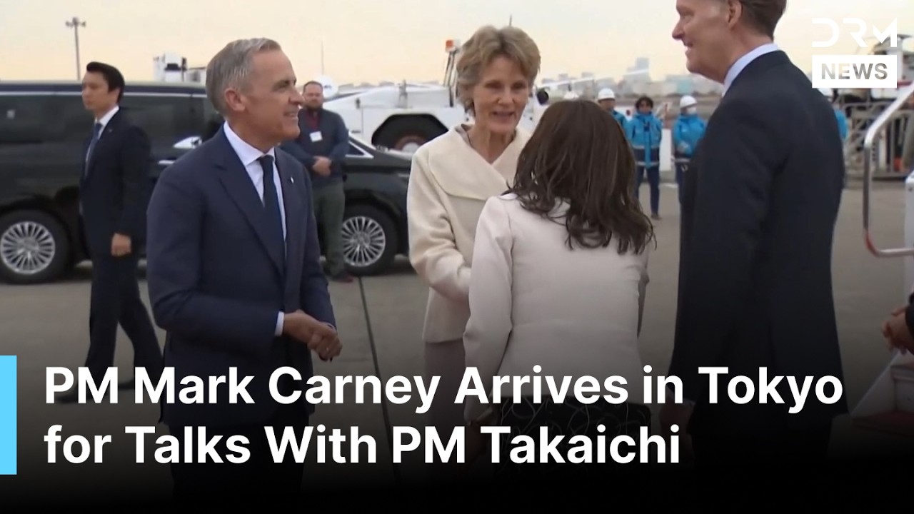 BREAKING NEWS: Canadian PM Mark Carney Arrives in Tokyo for Talks With Meets PM Takaichi | AC1B