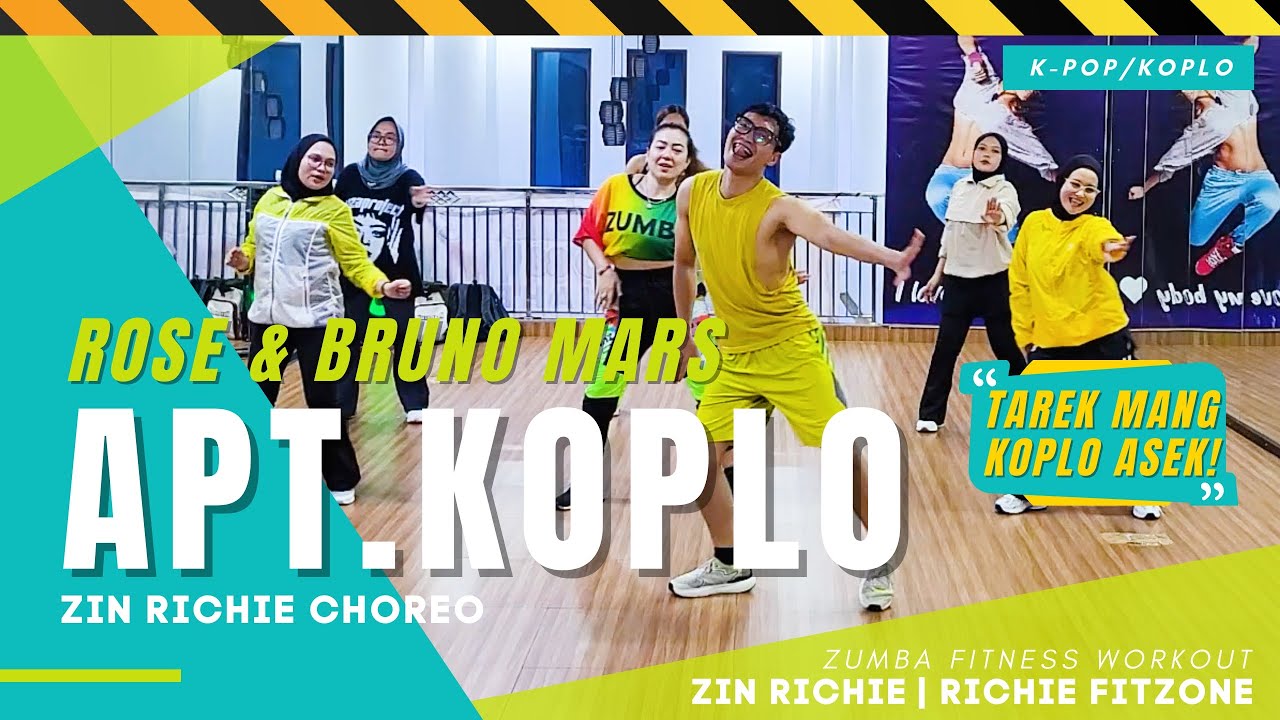 SERU!!! APT. KOPLO | ZUMBA | ZIN Richie Choreography | Zumba Fitness Workout | SISKA.AZA STUDIO 88