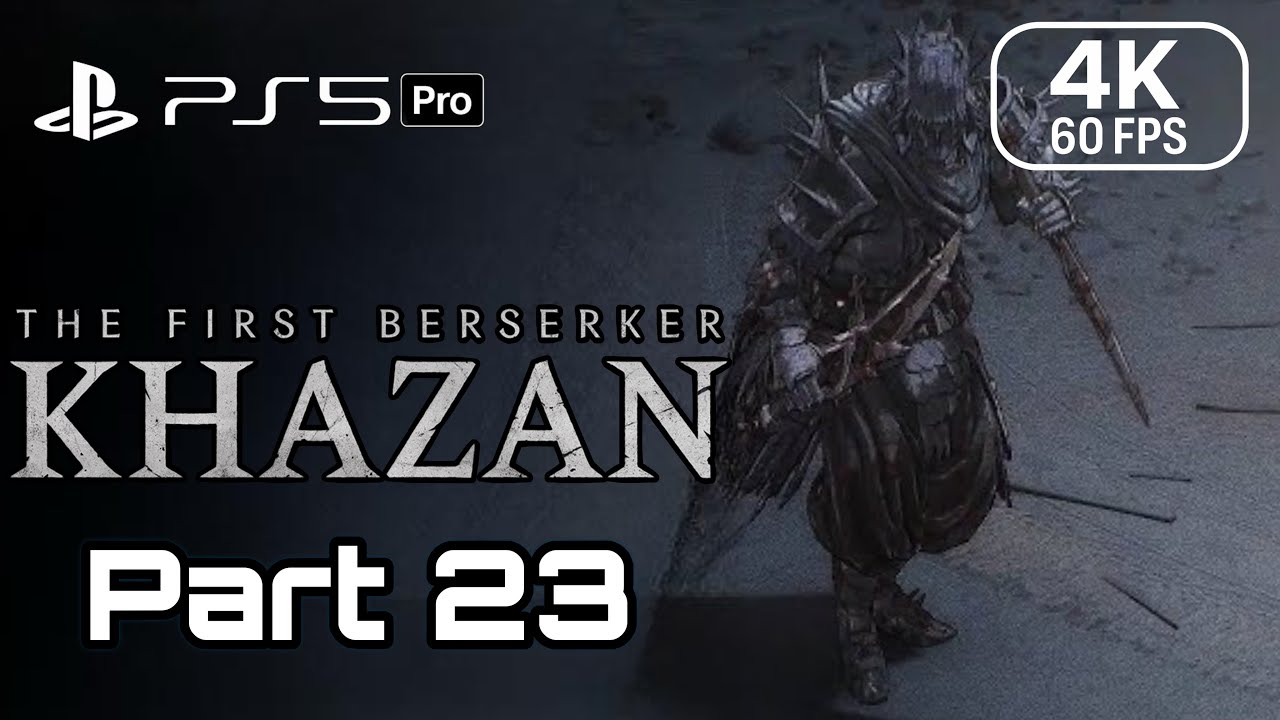 The First Berserker: Khazan | Aileyi Katleden Katil Gilsanı Ateşe Boğduk  [ 4K - 60 FPS ] PS5 PRO