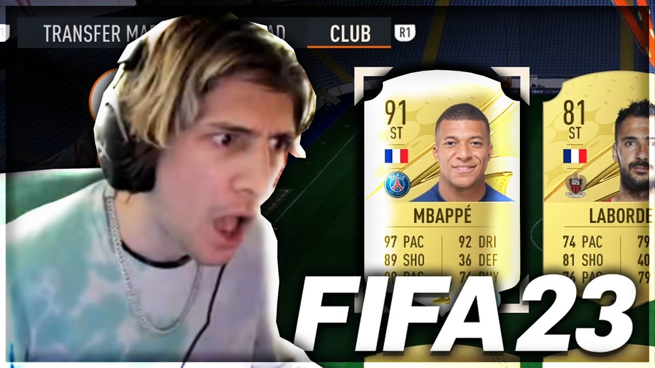 xQc plays FIFA 23 (with chat) (Pack Opening Simulator)