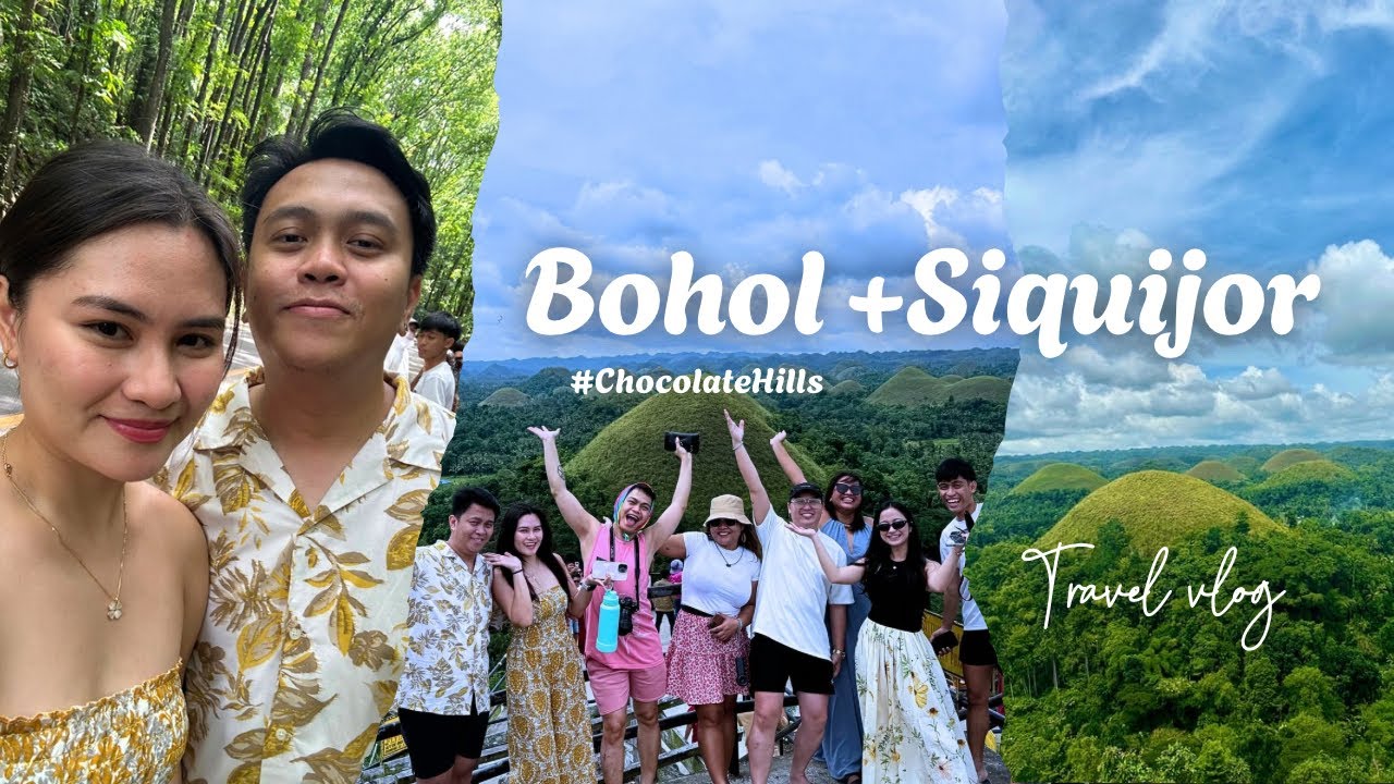 Bohol + Siquijor Travel vlog ✨