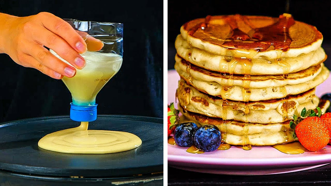 SIMPLE WAYS TO COOK PANCAKES || Yummy Pastry and Dough Tips by 5-Minute Recipes