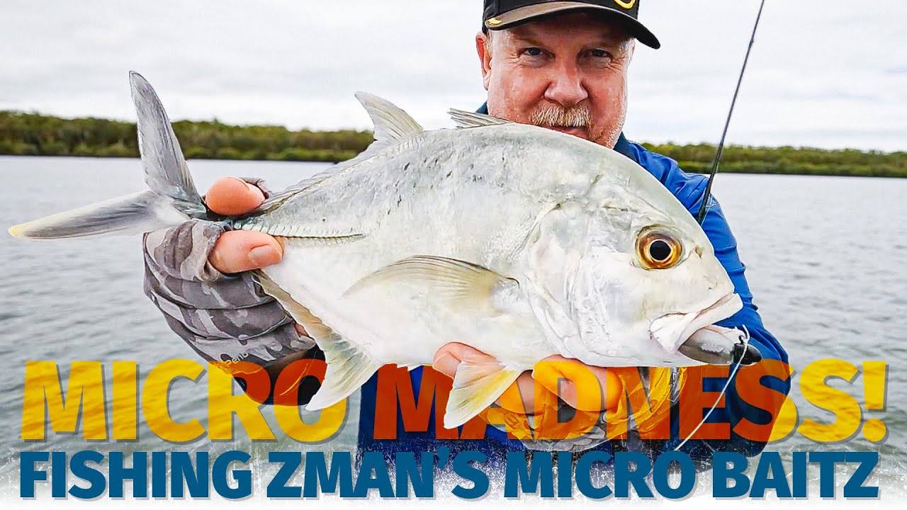 4 Favourite Micro Finesse Plastics - Rigging and Fishing ZMan Micro Finesse BaitZ Soft Plastics.