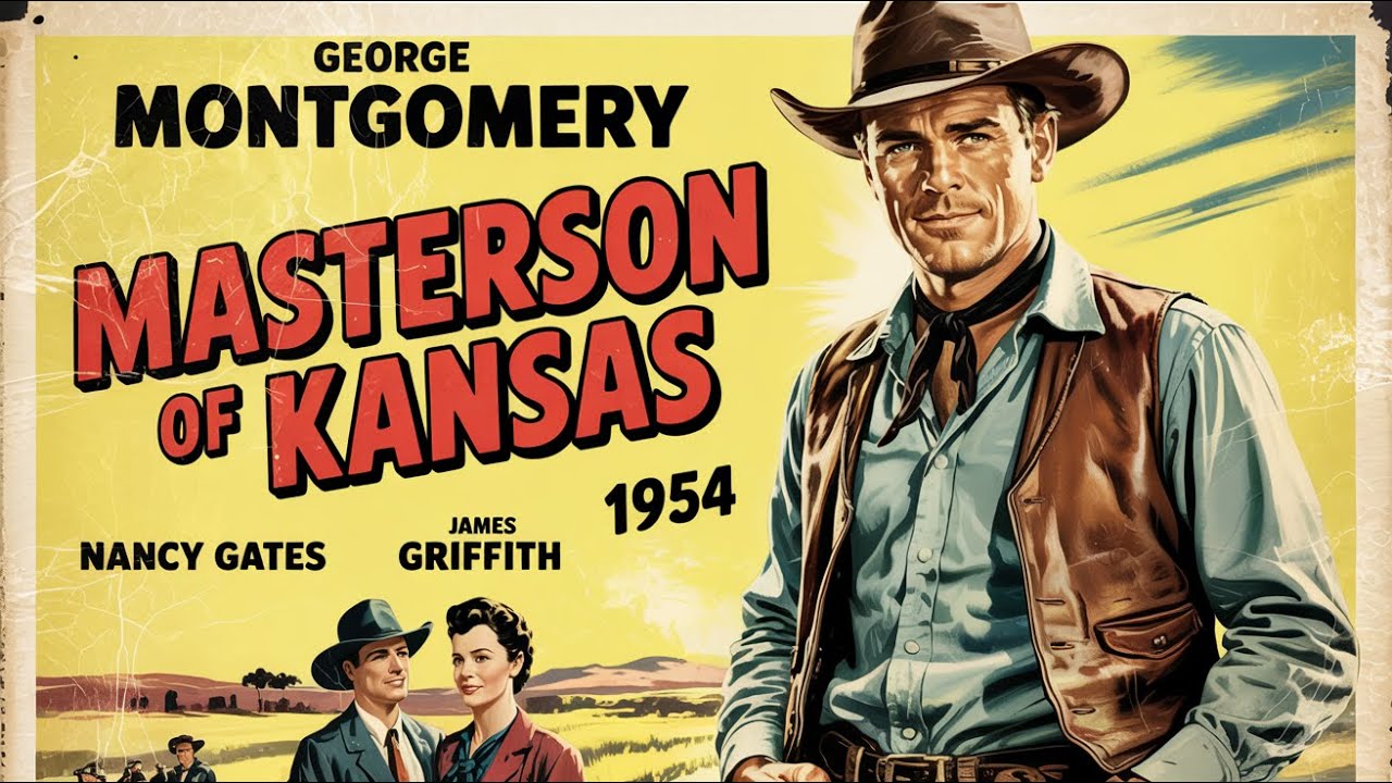 Masterson Of Kansas 1954 Film In English, George Montgomery, Nancy Gates, James Griffith